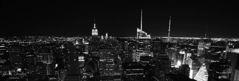 New York by night